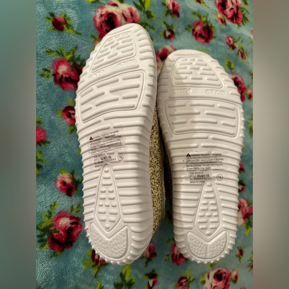 NWT Gold Glitter Sneakers - Picture 8 of 8